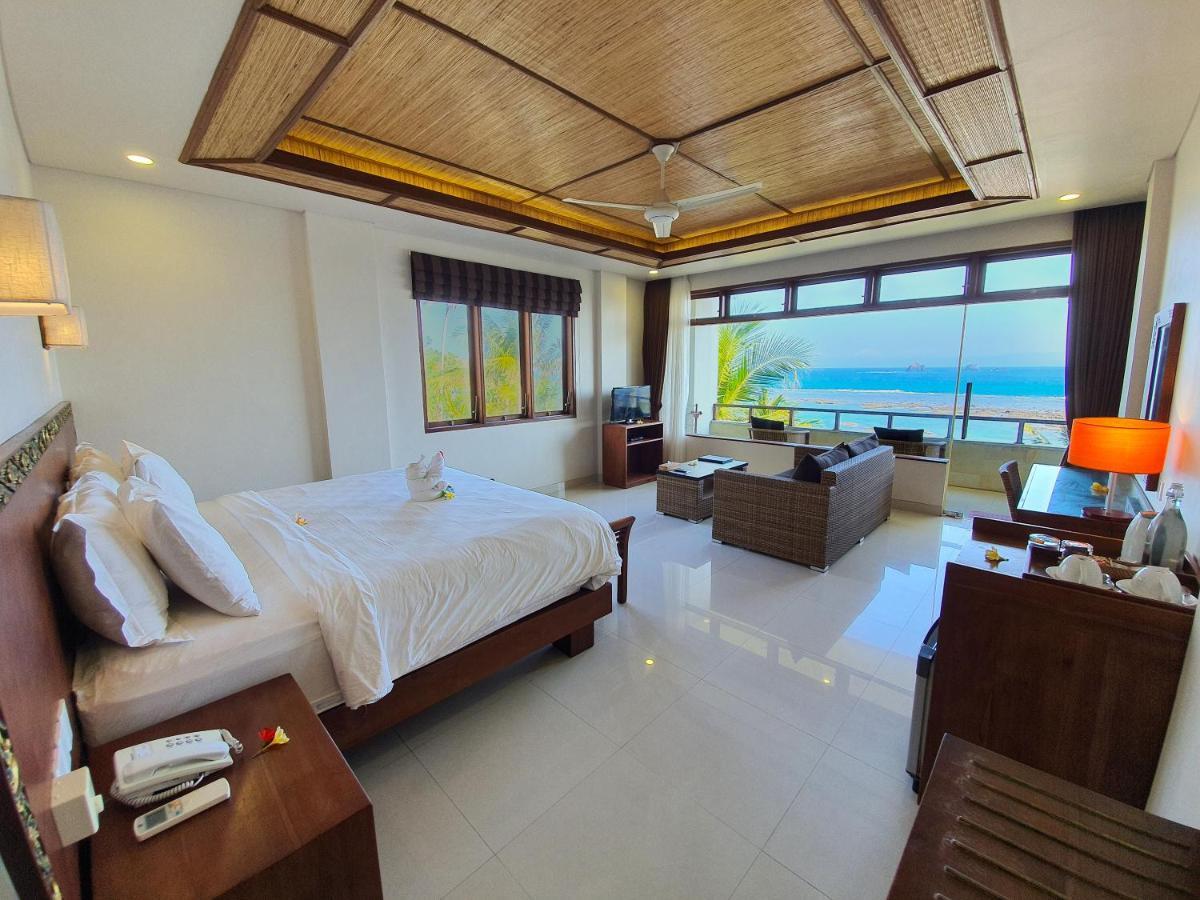 Hotel Genggong Candidasa Buitenkant foto